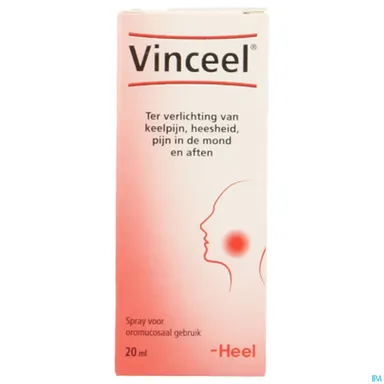 Vinceel Mond-Keel Spray 20ml Heel