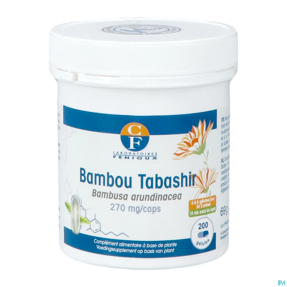 Bambou Tabashir 200 Gelules