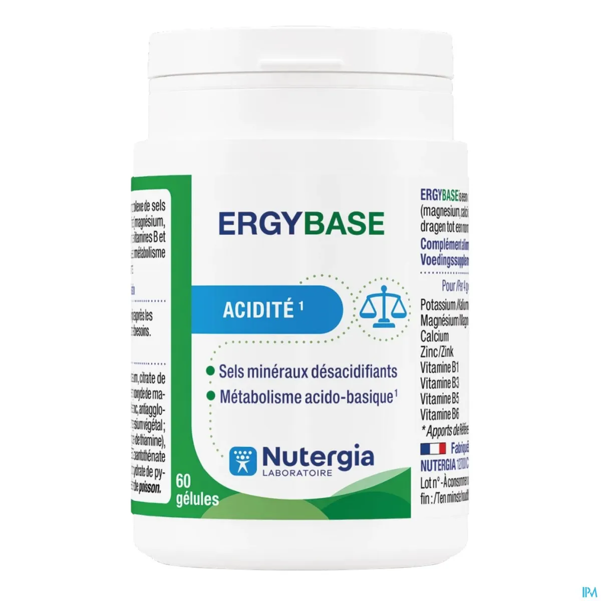 Nutergia Ergybase 60 gelules
