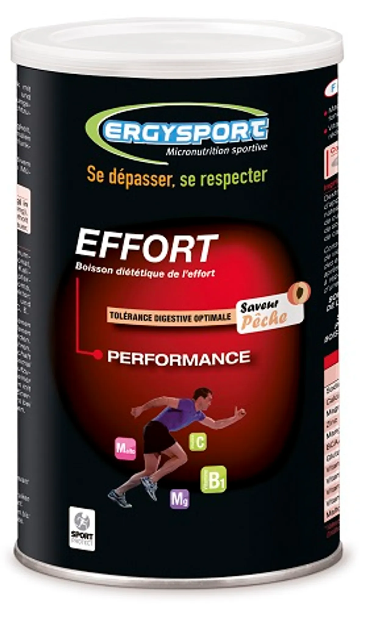 Ergysport Effort Pêche Boisson Poudre Pot 450g