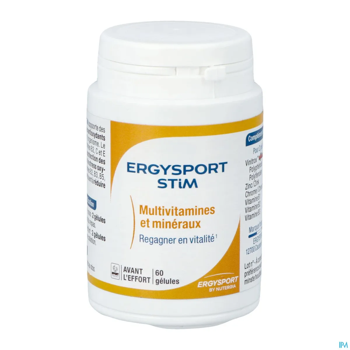 Nutergia Ergysport Stim 60 Gelules