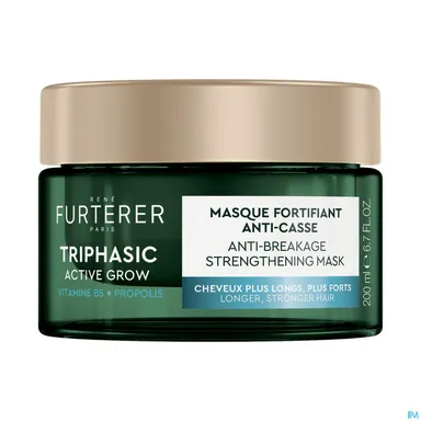 René Furterer Triphasic Active Grow Verstevigend Masker Tegen Haarbreuk 200 ml