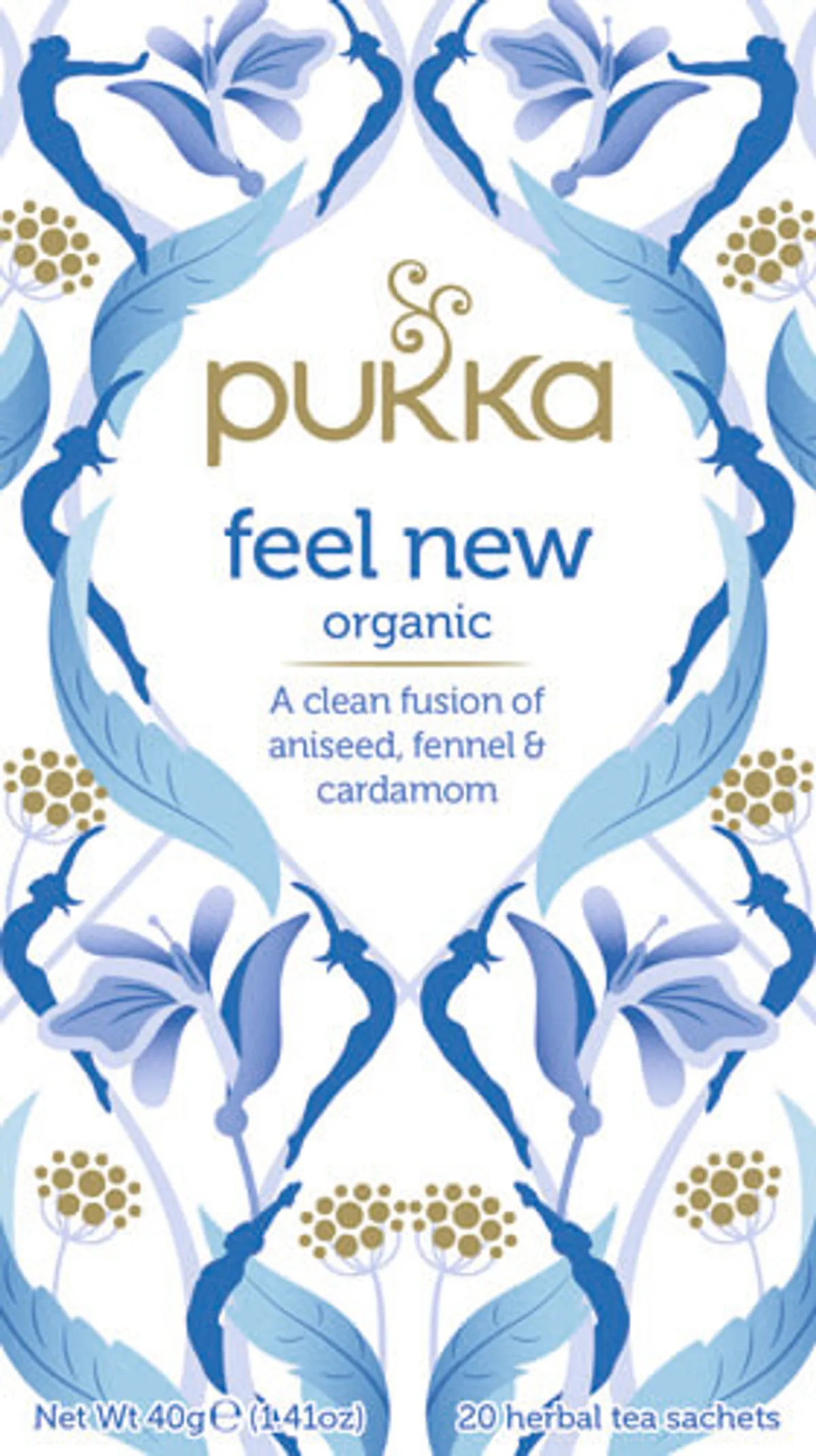 PUKKA DETOX FEEL NEW BIO 20 BUILTJES