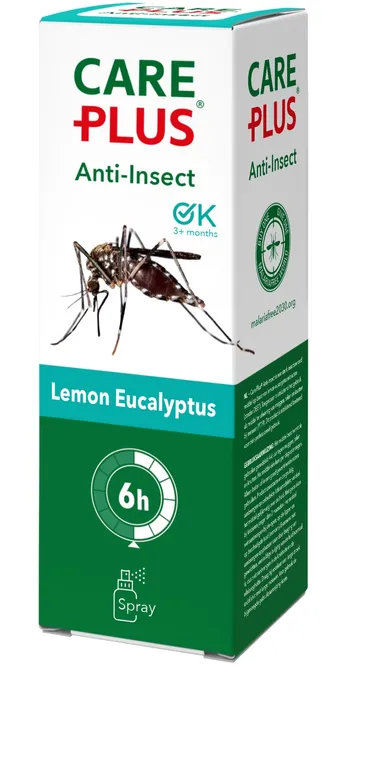 Care Plus Natural Insectenspray Citroen Eucalyptus 60 ml