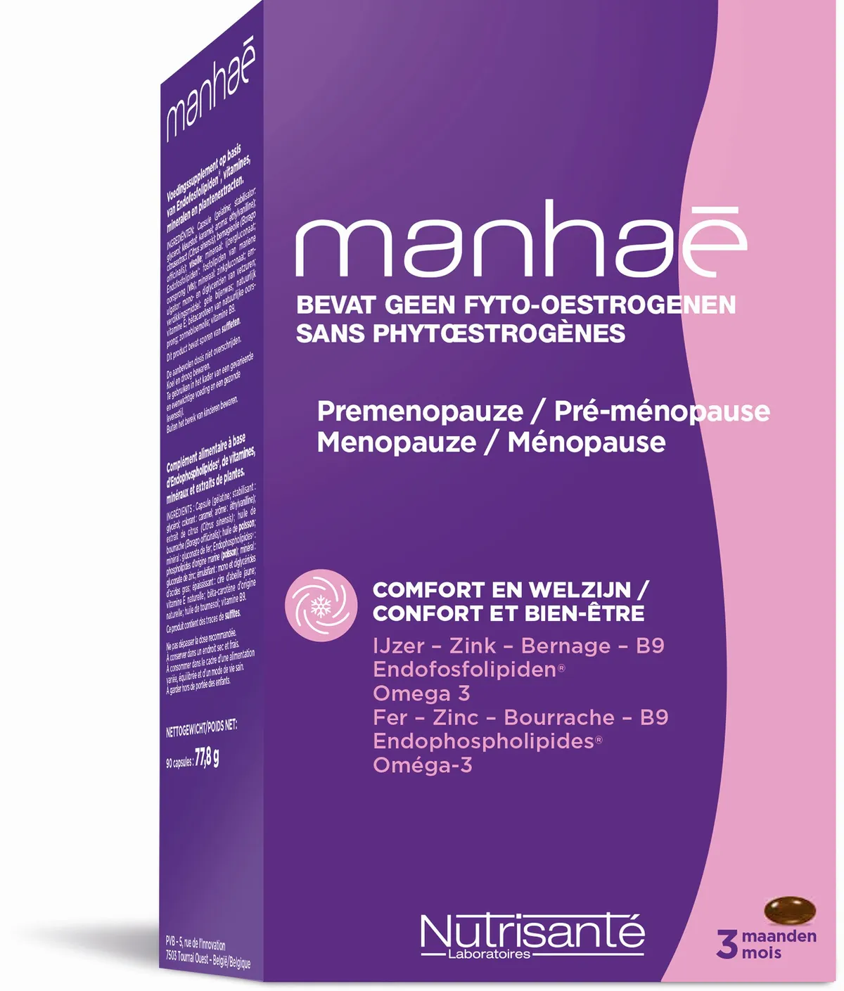 Manhae 3 Mois 90 Capsules