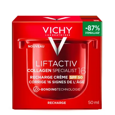 Vichy Liftactiv Collagen Specialist 16 Dagcrème Navulling 50 ml