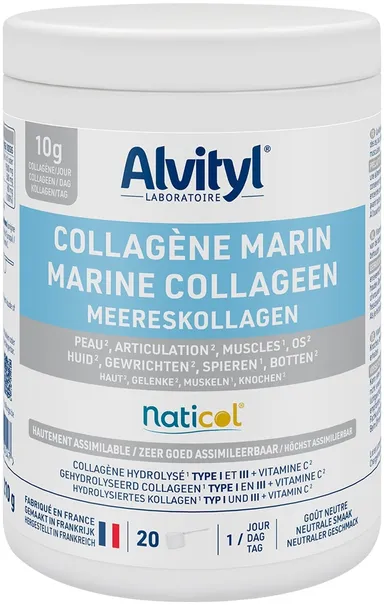 Alvityl Collagène Marin Goût Neutre 220g