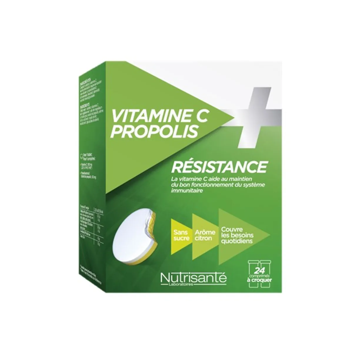 Vitamine C + Propolis 24 Comprimés A Croquer