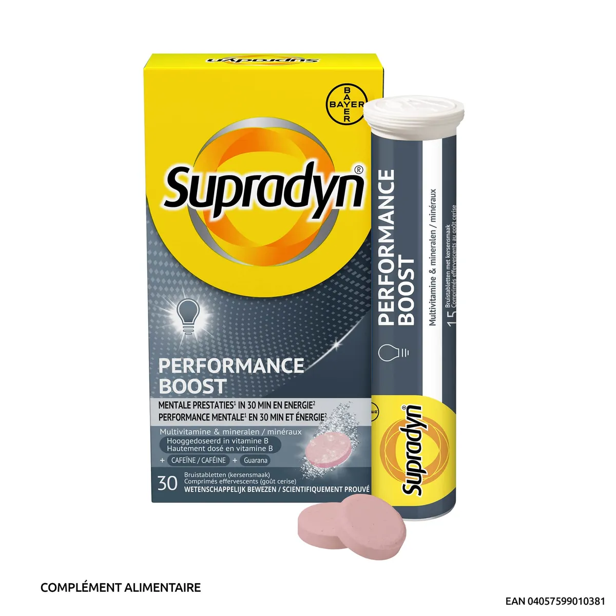 Supradyn Performance Boost 30 Comprimés Effervescents