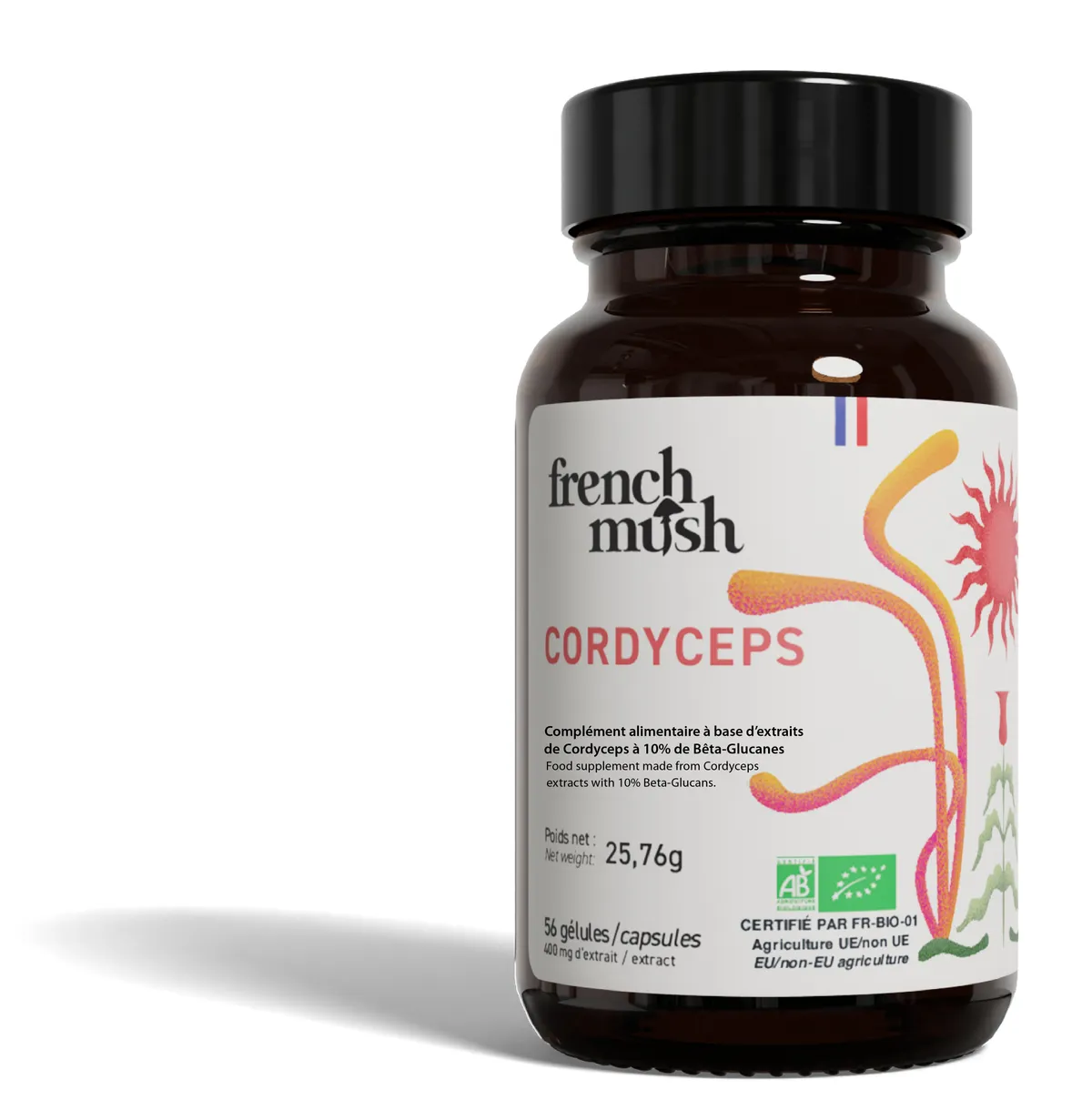 French Mush Cordyceps 56 Gélules
