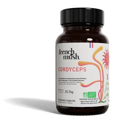 FRENCH MUSH CORDYCEPS CAPS 56