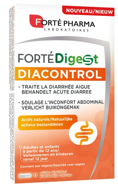 Forté Pharma FortéDigest Diacontrol 15 Plantaardige Capsules