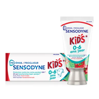 Sensodyne Proglasur Kids Dentifrice 0-6 Ans 50ml