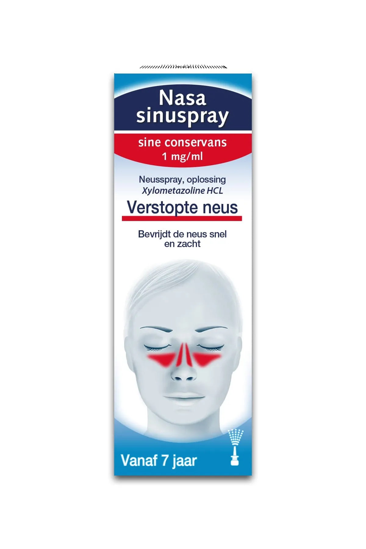 Nasa Sinutab Spray 0,1% 10ml