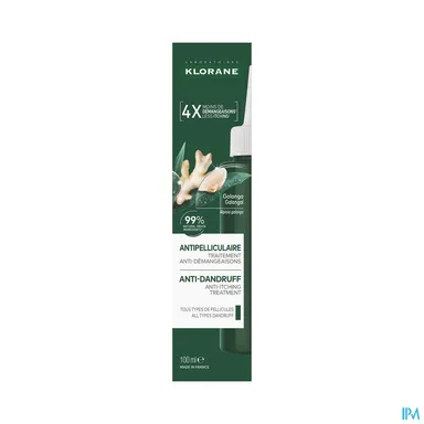 Klorane Galanga Antipelliculaire Traitement Anti-Démangeaisons 100ml