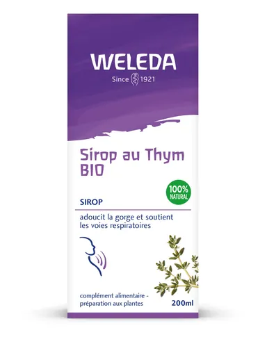 Weleda Siroop Met Tijm Bio 200ml