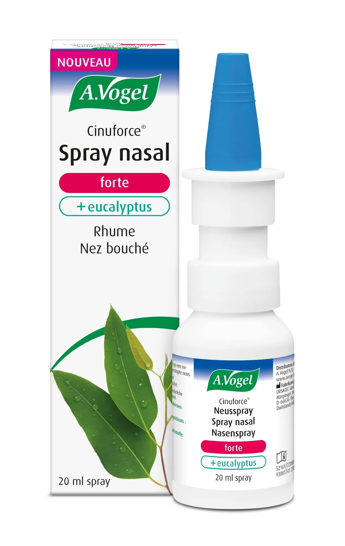 A.Vogel Cinuforce Spray Nasal Forte + Eucalyptus 20ml