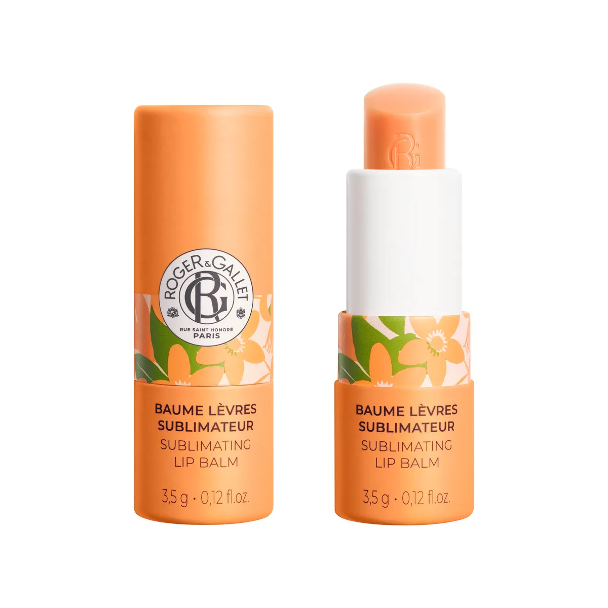 Roger&Gallet Néroli Baume à Lèvres Subilmateur 3,5g