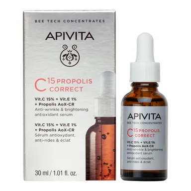 Apivita Bee Tech Concentrates C15 Propolis Correct Sérum 30ml