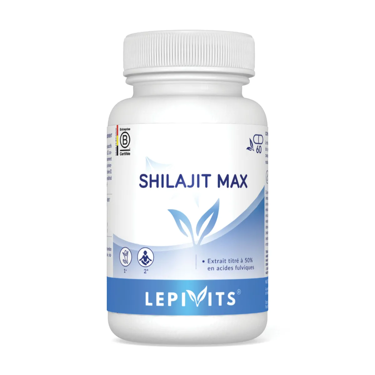 Lepivits Shilajit Max 60 Gélules