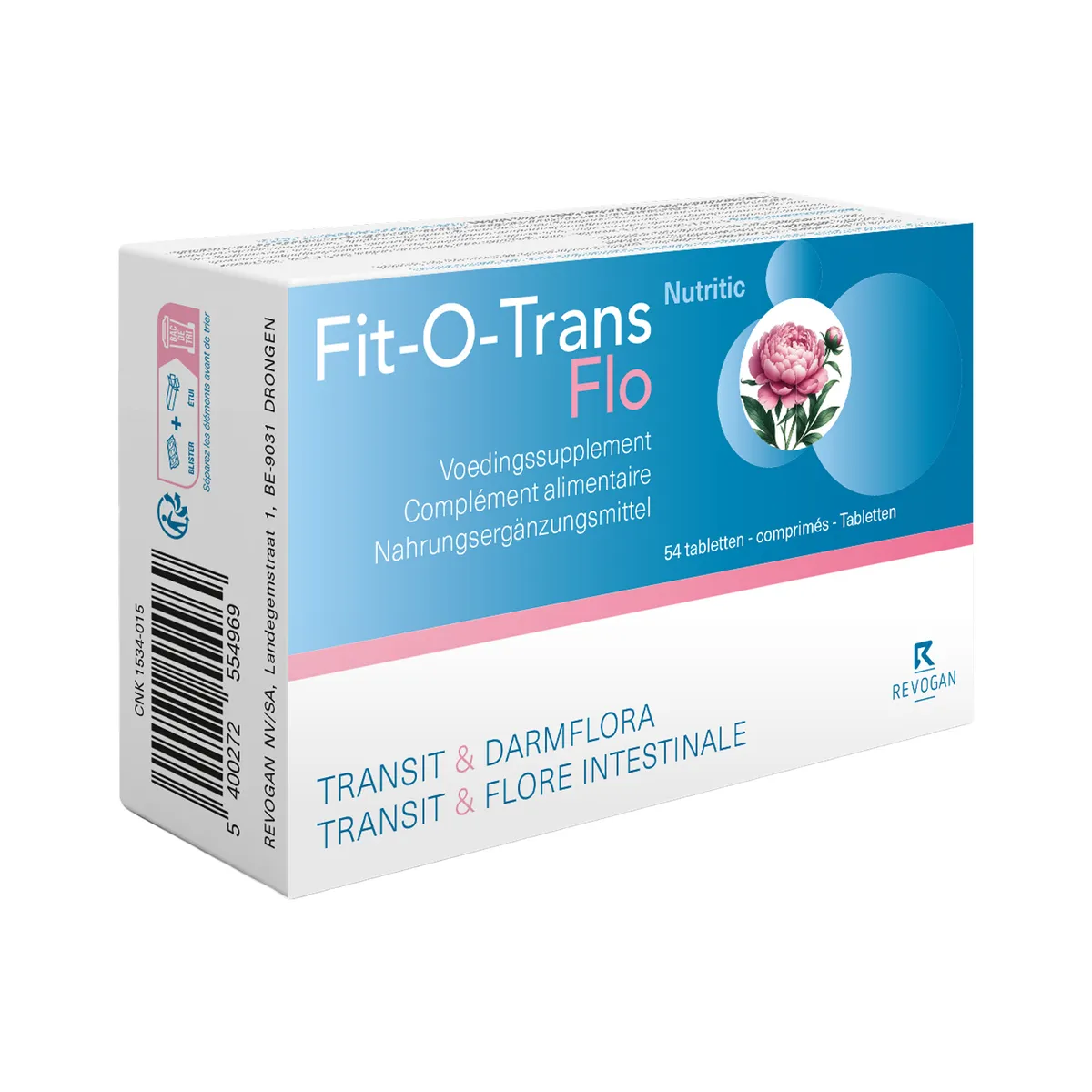 Nutritic Fit-O-Trans Flo 54 Comprimés