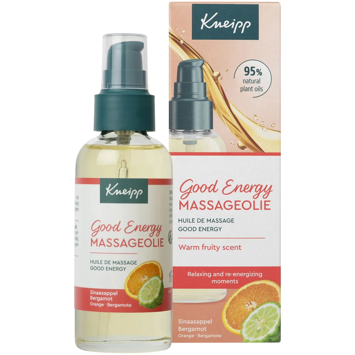 Kneipp Good Energy Massageolie 100 ml