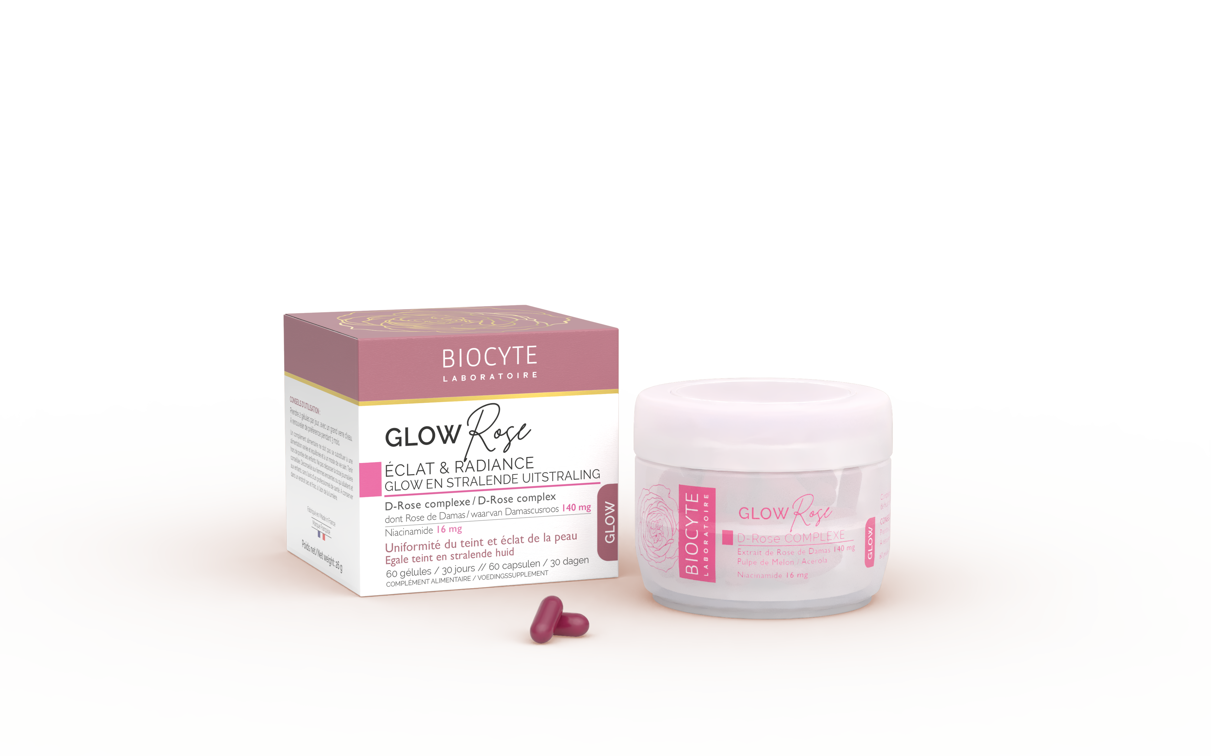 Biocyte GlowRose 60 Capsules - Biocyte
