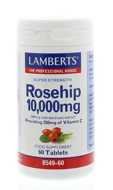 Lamberts Rozenbottel 10,000 mg 60 Tabletten