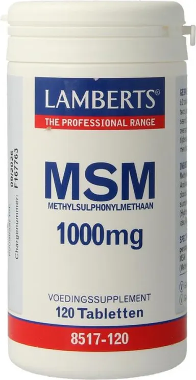 Lamberts MSM 1000 mg 120 Tabletten