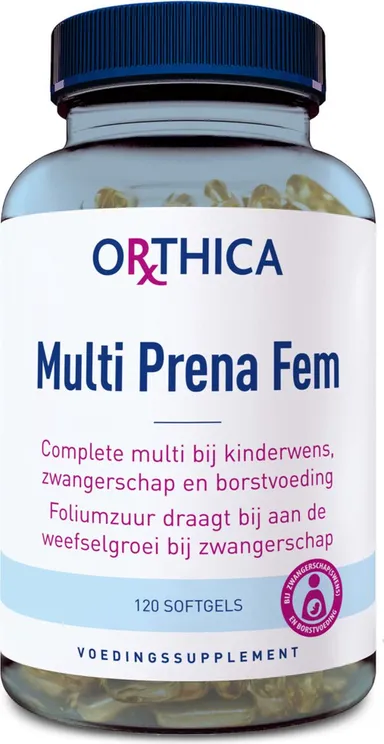 Orthica Multi Prena Fem 120 Softgels