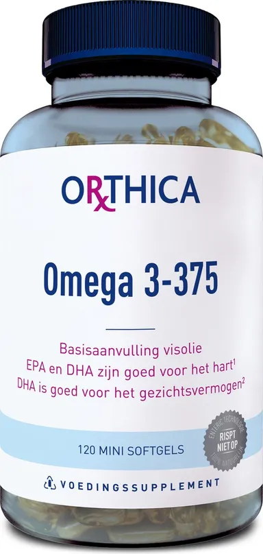 Orthica Omega 3-375 120 Softgels
