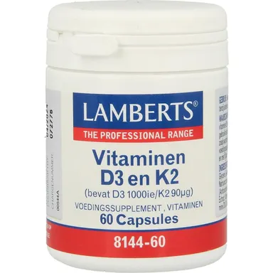 Lamberts Vitamine D3 & K2 60 Capsules