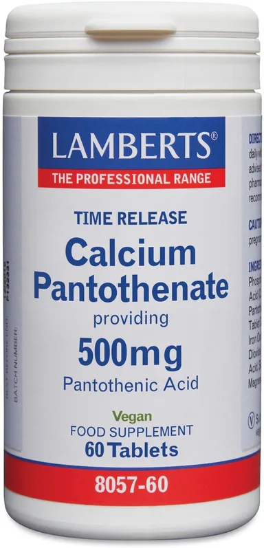 Lamberts Vitamine B5 Calcium Pantothenaat 60 Tabletten