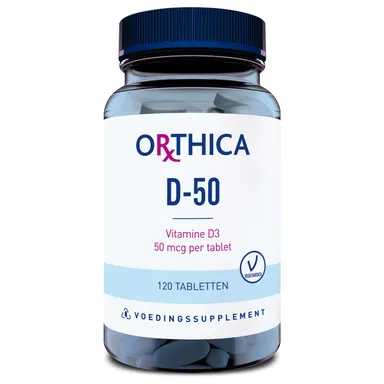 Orthica Vitamine D-50 120 Tabletten