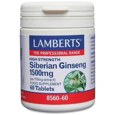 Lamberts Siberische Ginseng 1500 mg 60 Tabletten