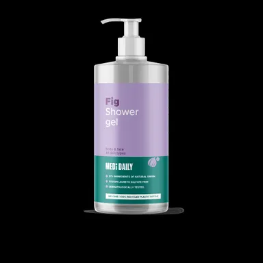 MEDI DAILY Gel Douche Figue Corps et Visage 1L