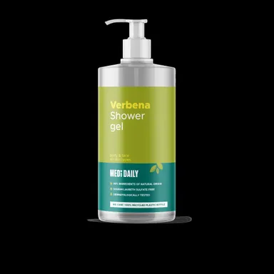 MEDI DAILY Gel Douche Verveine Corps et Visage 1L