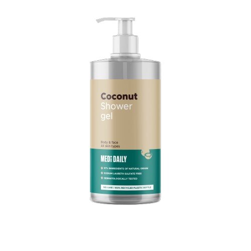 MEDI DAILY Gel Douche Coco Corps et Visage 1L - Bain - Douche ...