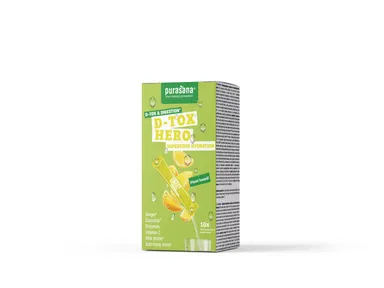 Purasana Superfood Hydration D-Tox Hero 10x4,5g
