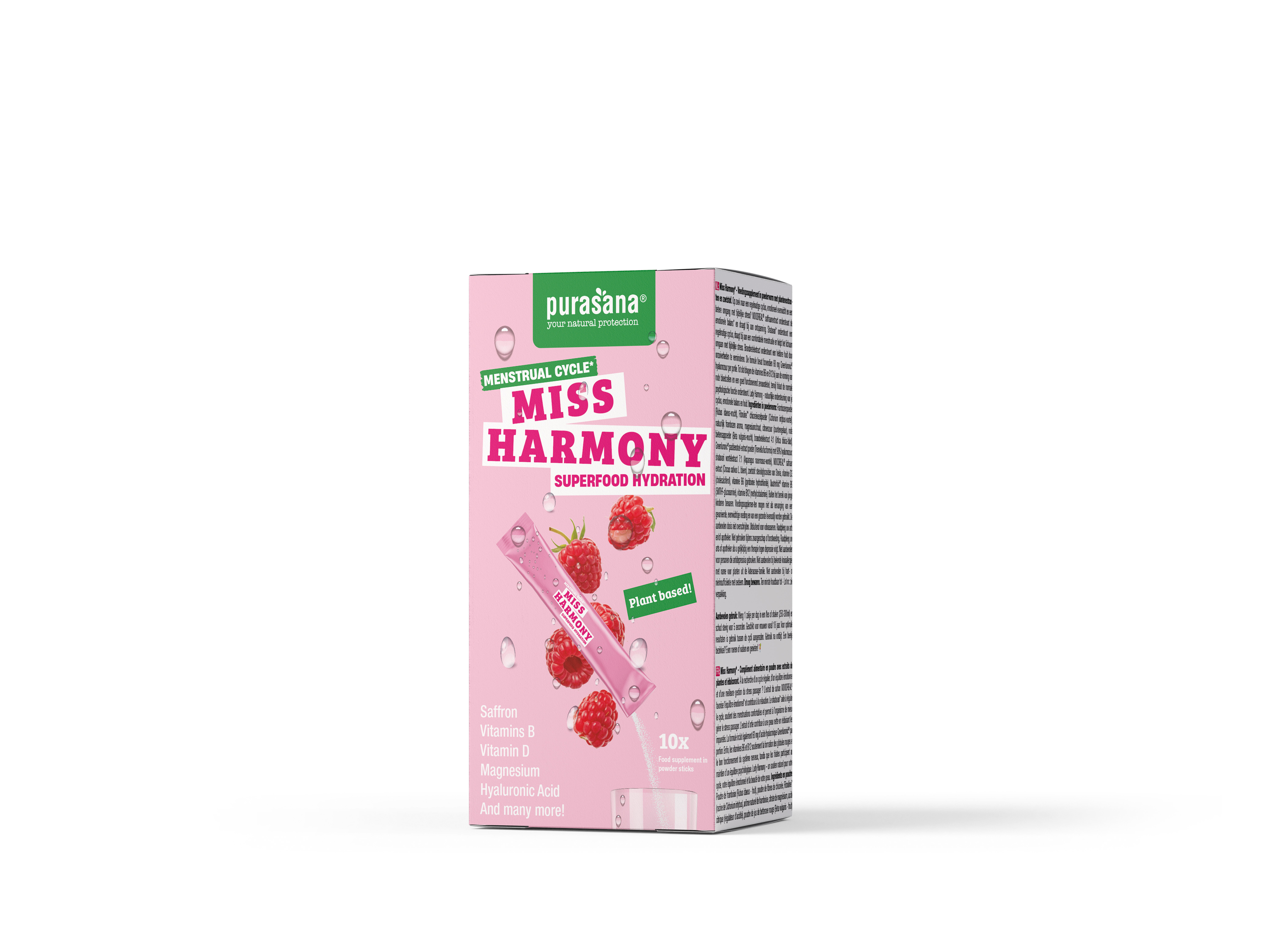 Purasana Superfood Hydration Miss Harmony 10x4,5 g - Purasana