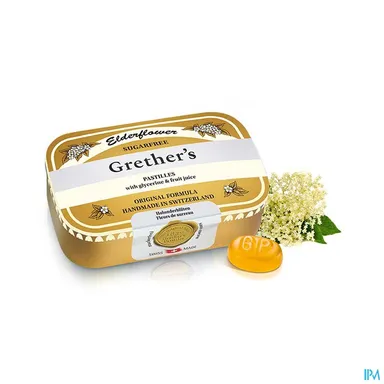 Grether's Elderflower Vlierbloesem Zonder Suiker 110g