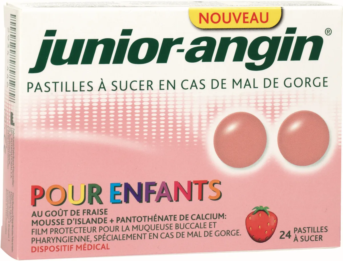 Junior-Angin 24 Pastilles