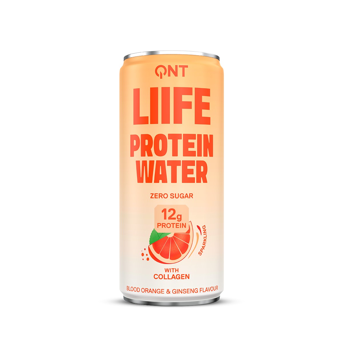 QNT Liife Protein Water Bloedappelsien Ginseng 330 ml