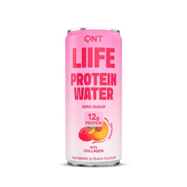 QNT Liife Protein Water Framboise & Pêche 330ml
