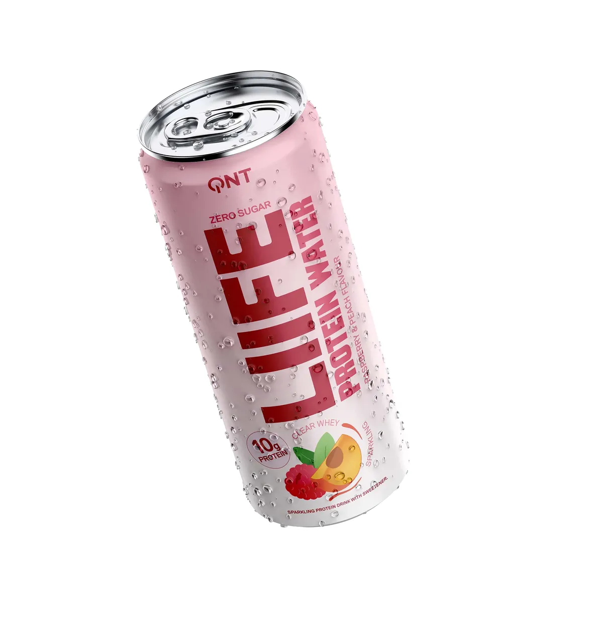 QNT LIIFE PROTEIN WATER RASPBERRY PEACH 330ML