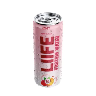QNT Liife Protein Water Framboos & Perzik 330 ml