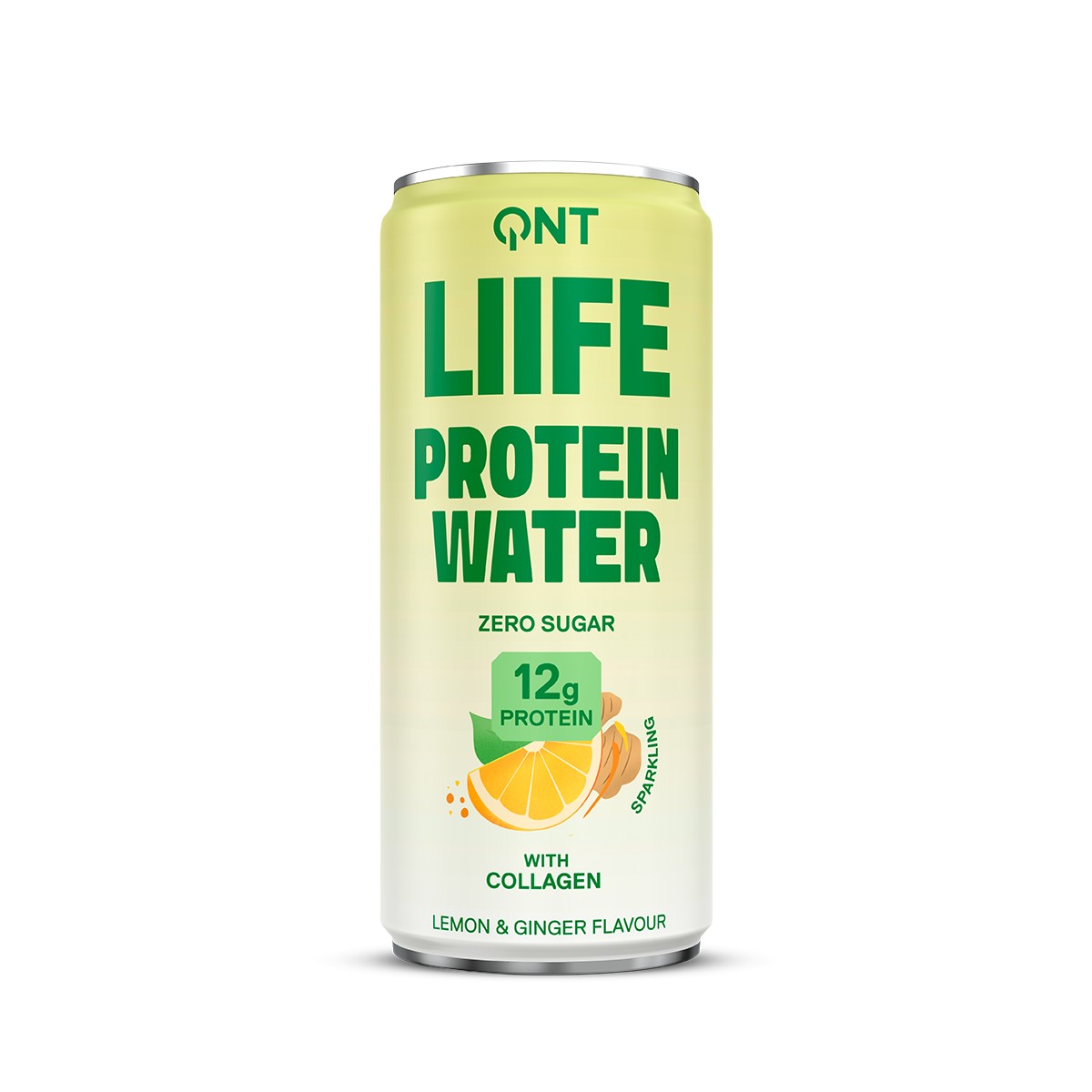 QNT Liife Protein Water Citroen Gember 330 ml