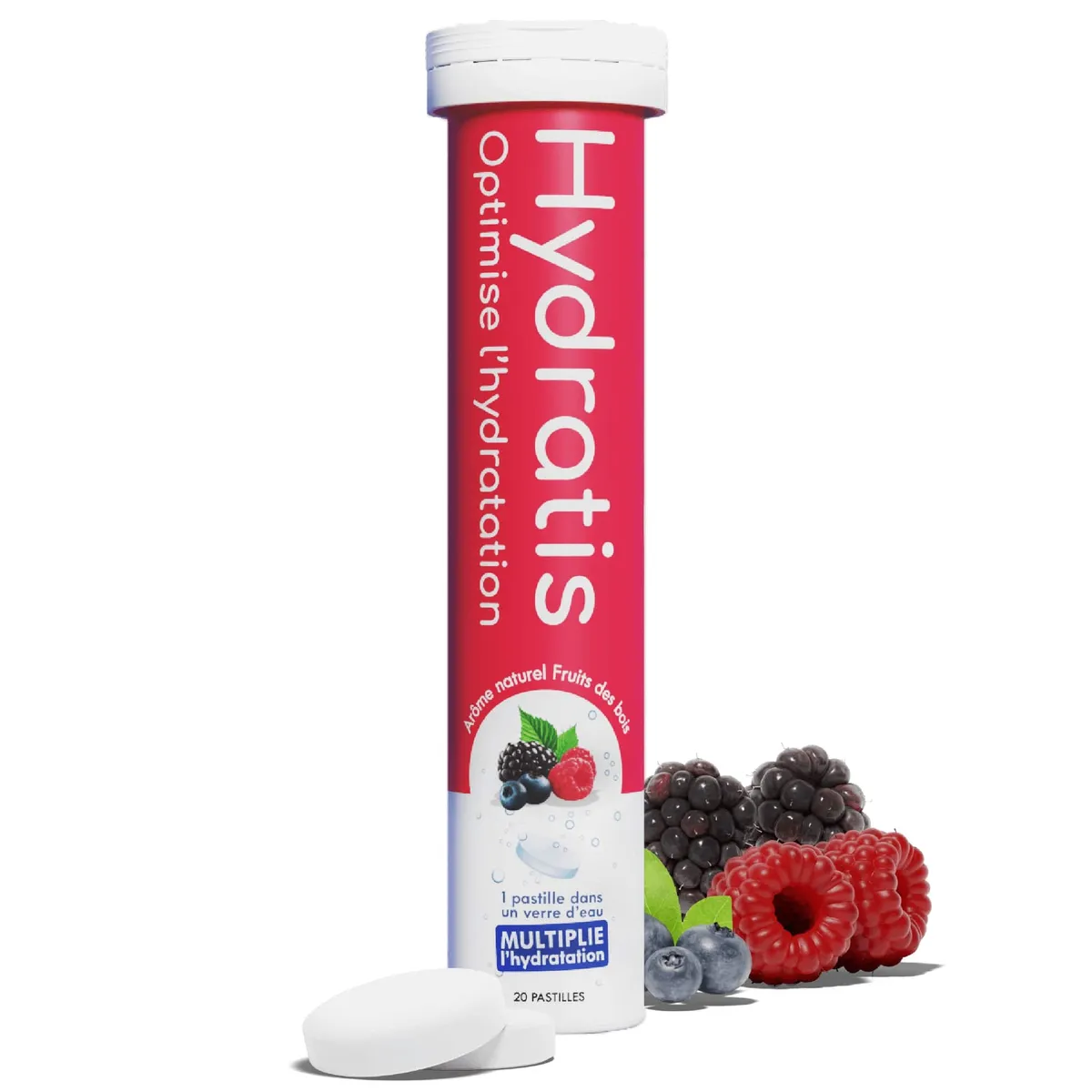 Hydratis Fruits Des Bois 20 Pastilles Effervescentes