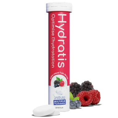 Hydratis Fruits Des Bois 20 Pastilles Effervescentes