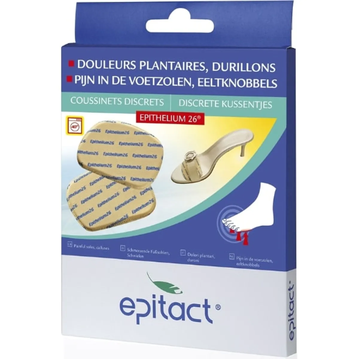 Epitact Discreet Kussentje Een Maat 1 Paar